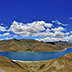 チベットラサ　ヤムドォク湖