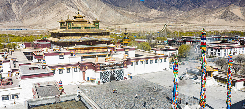 チベットツェタン サムイエ寺院